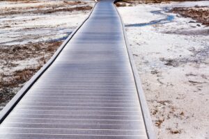 Electric Snow Melting Mats: Walkway Heating System Installation